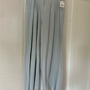 Free People wide leg trousers Size 0, NWT